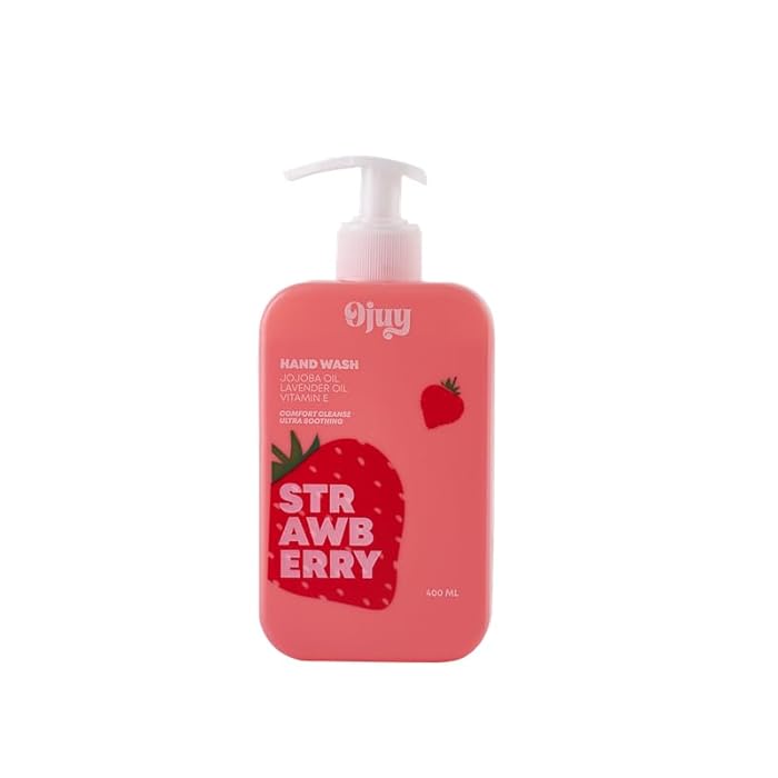 Ojuy Strawberry Hand wash 400 ml - Image 1