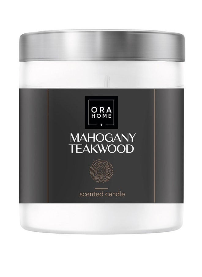 Orsa Home Mahogany Candle Jar, Italy 
