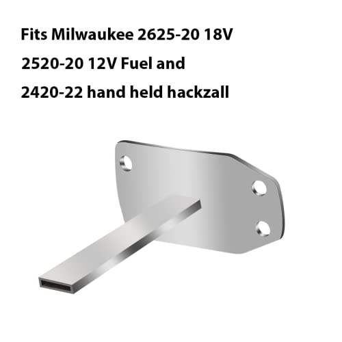 XTPTFABS Car Windshield Repair Blade Guard Compatible with Milwaukee 2625-20 18v Hackzall and Most Other Handheld hackzall - Image 4