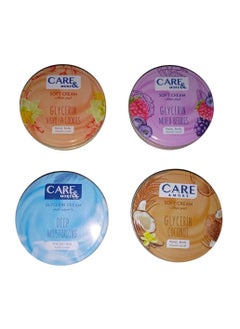 Care & More Deep Moisturizing Skin Cream - a package of 4 types with natural extracts