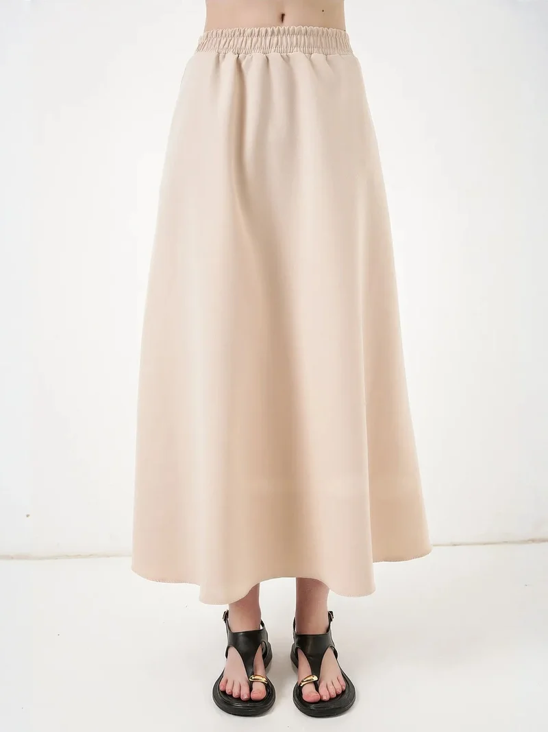 بيغ دارت BDART High Waist A-Line Maxi Skirt