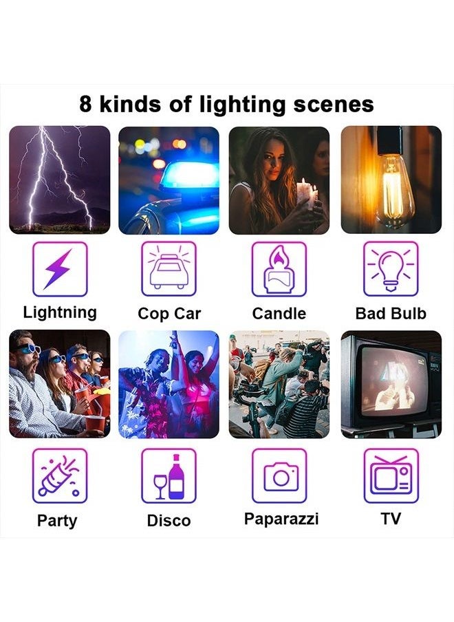 GVM Great Video Maker - GVM RGB Led Video Light, 2PCS Video Lighting Kit with APP Control, 40W Photography Lighting Led Panel Light with 8 Kinds of The Scene Lights for Studio YouTube, 3200K-5600K, CRI 97+ - Image 1