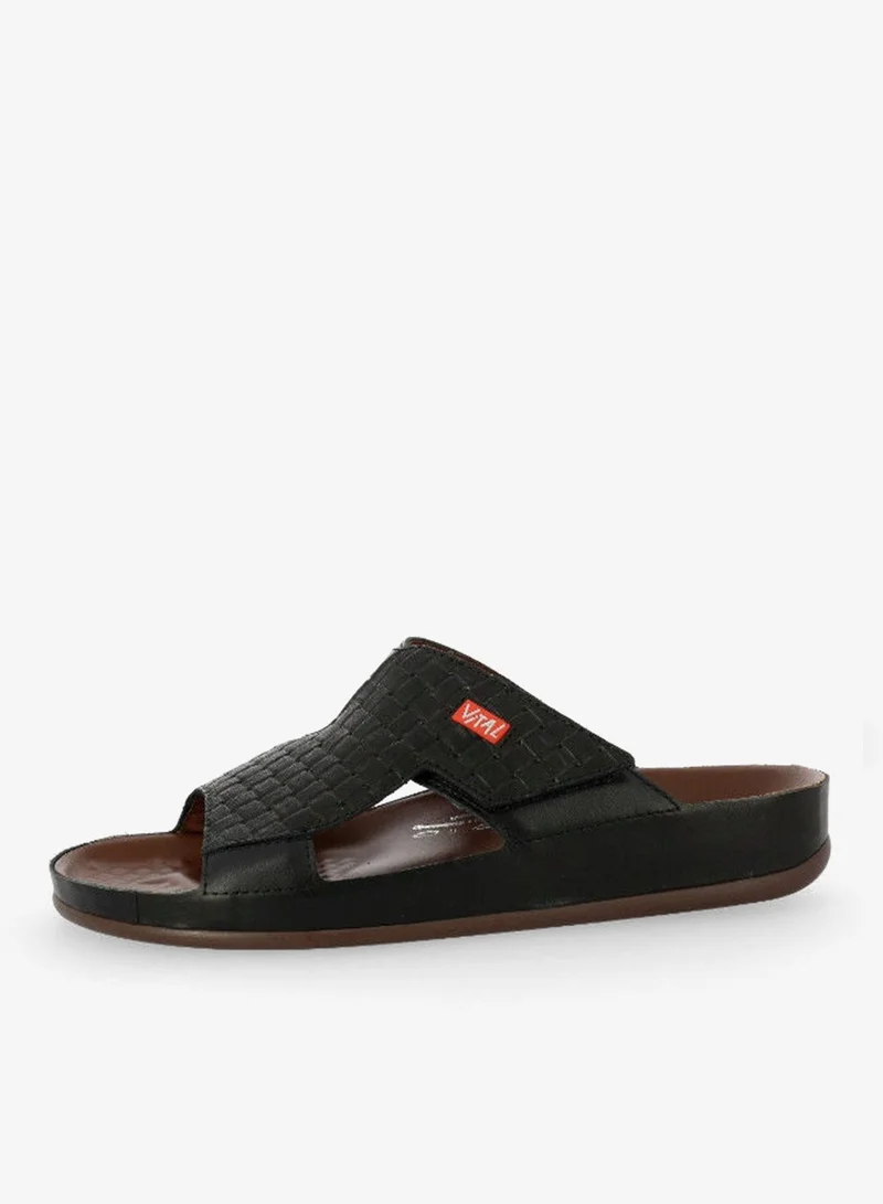 Vital Schwarz 148-1008 Vital Mens Sandals Vital Nappa Maxi Antik 09122S2644599 Schwarz for Men | Best Price UAE