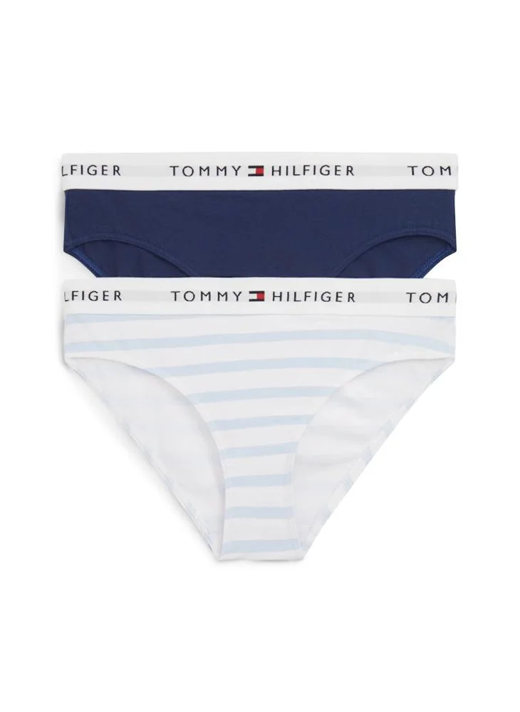 TOMMY HILFIGER Kids 2 Pack Logo Band Bikini