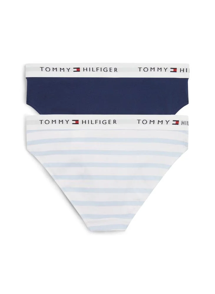 TOMMY HILFIGER Kids 2 Pack Logo Band Bikini