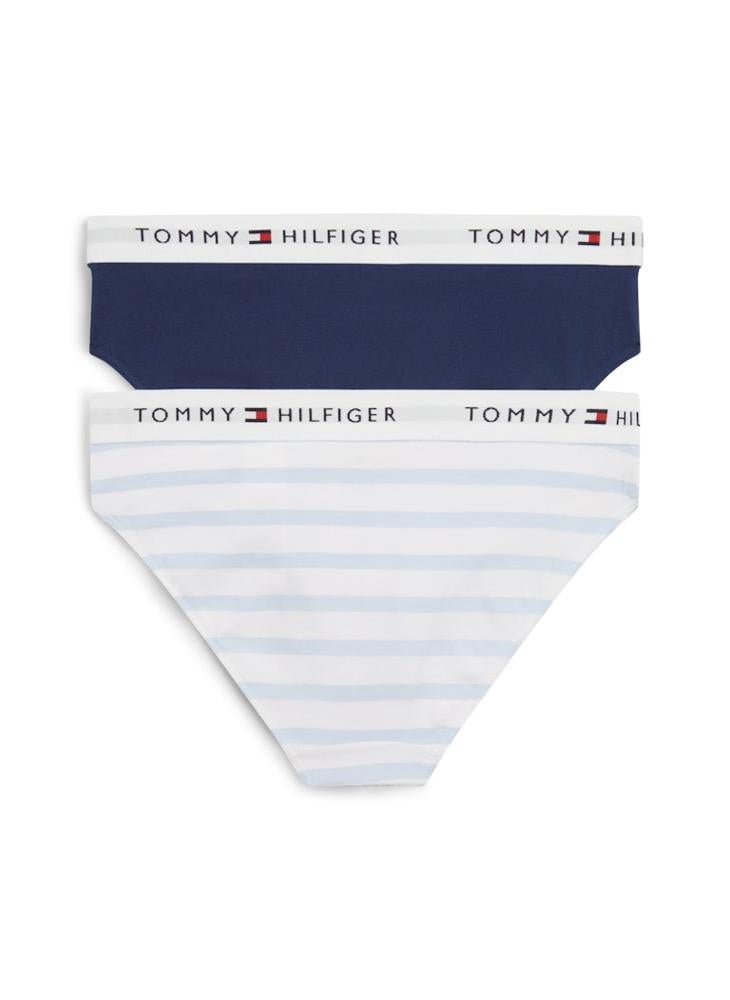 TOMMY HILFIGER 2-Pack Signature Print Logo Waistband Briefs - Image 2