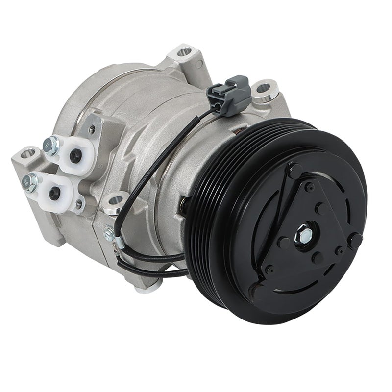 ضاغط مكيف WFLNHB مع قابض مكيف ومنافذ 6 أخاديد بديل لسيارة أكورا MDX 35L 20032006 بديل لسيارة هوندا أوديسي بايلوت ريدجلاين 35L 20052008 CO 10736C 97307 97307