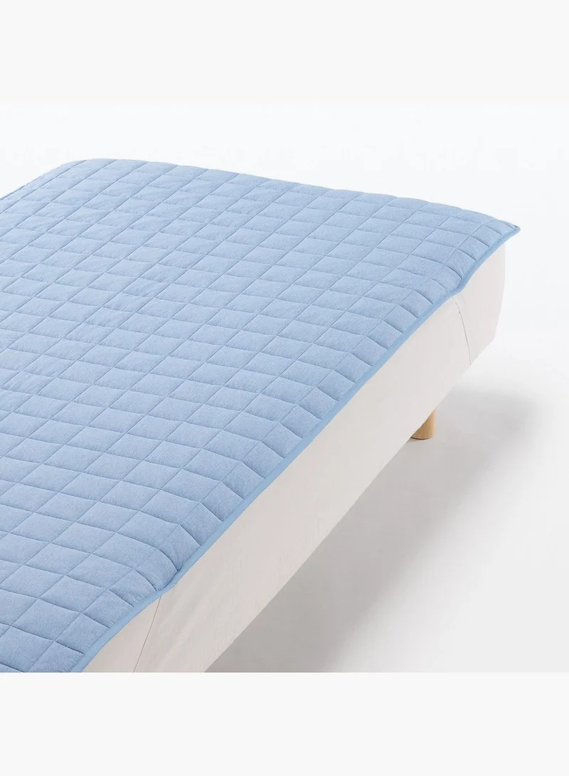 MUJI Cool Touch Quilted Pad, W 140 x L 200, Double