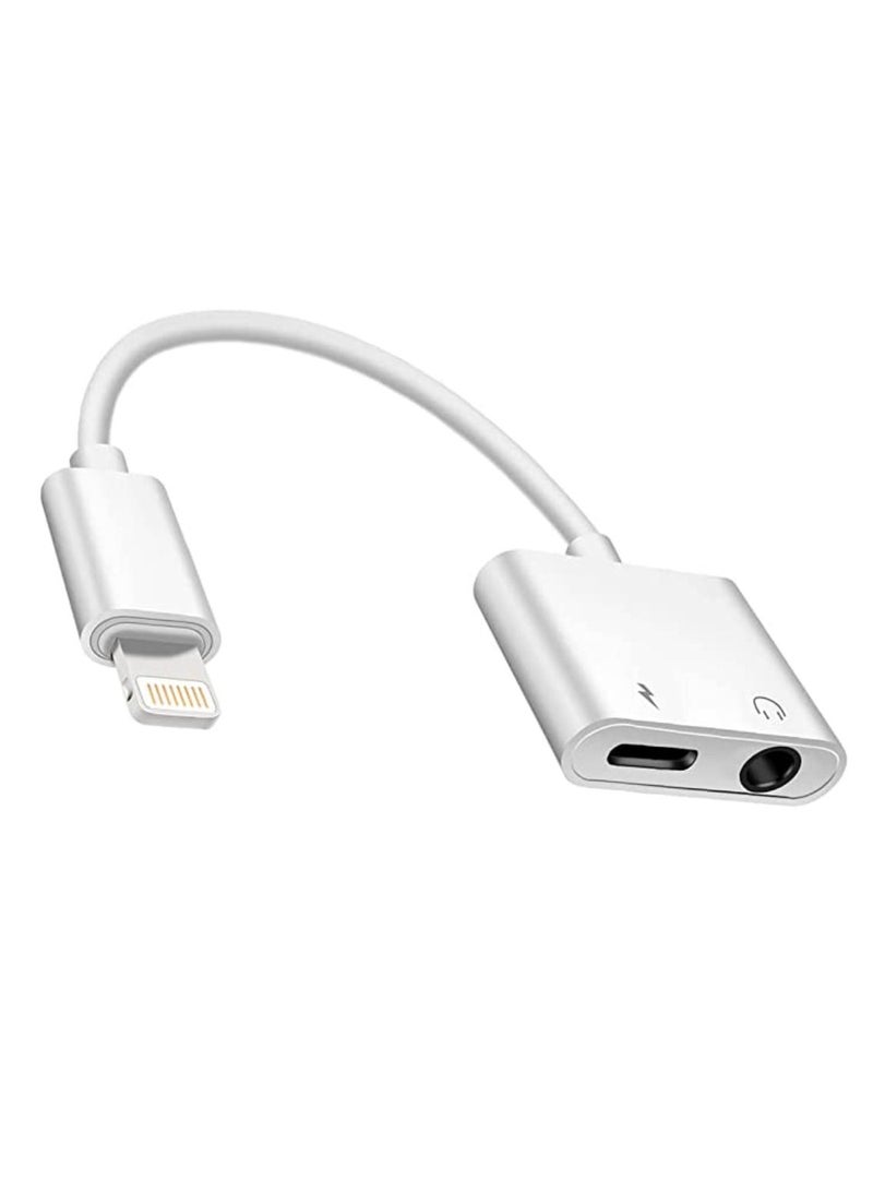 DIGI CORE 2 In 1 3.5 mm Headphone Jack And Lightning Charging Adapter For Apple iPhone/iPad - Image 2