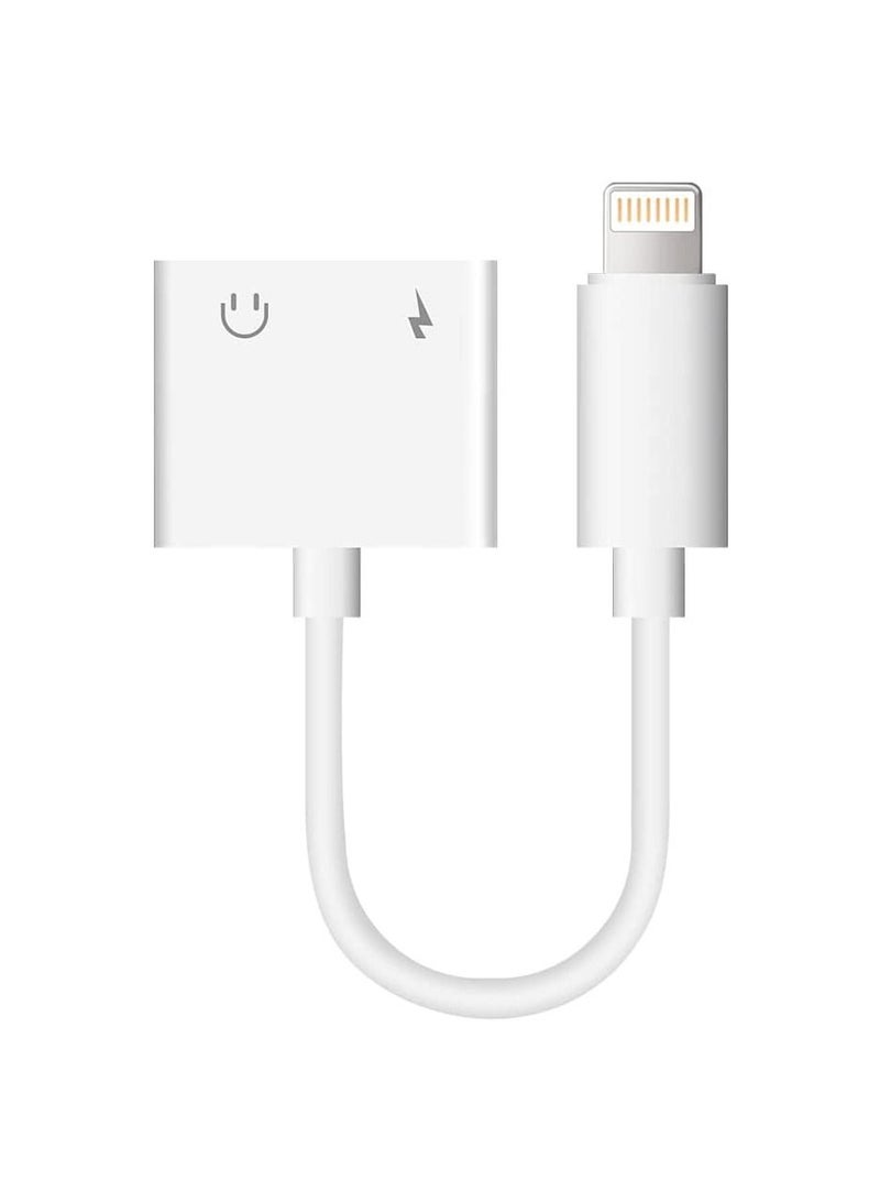 DIGI CORE 2 In 1 3.5 mm Headphone Jack And Lightning Charging Adapter For Apple iPhone/iPad - Image 3