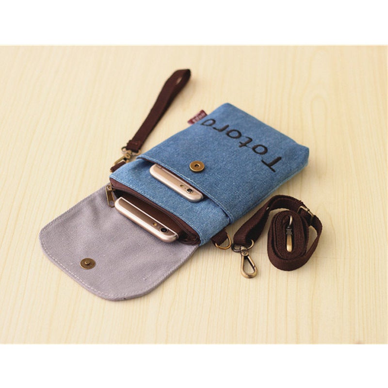 2022 Fabric Mobile Phone Bag Mini Small Bag Coin Purse Mobile Phone Bag Halter Shoulder Crossbody Bag For Women - Image 4