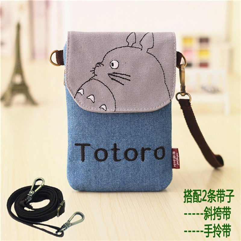 2022 Fabric Mobile Phone Bag Mini Small Bag Coin Purse Mobile Phone Bag Halter Shoulder Crossbody Bag For Women - Image 2