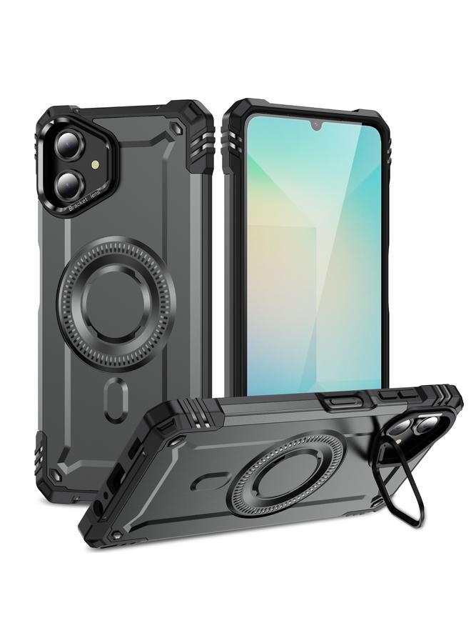 erorex Case For Samsung Galaxy A06 Lens Holder MagSafe Phone Case - Image 1