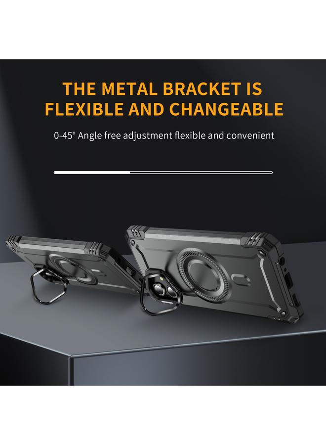 erorex Case For Samsung Galaxy A06 Lens Holder MagSafe Phone Case - Image 3