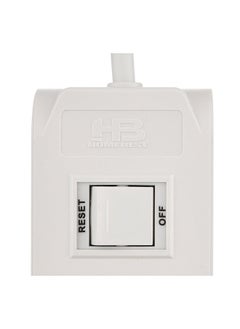 HOMEBEST Power Extension Cord 4 Sockets 5M White  - Image 4