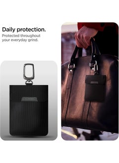 Spigen Klasden Car Key Signal Blocker with RFID Signal Blocking Pouch Car Key Fob Protection - Black  - Image 3