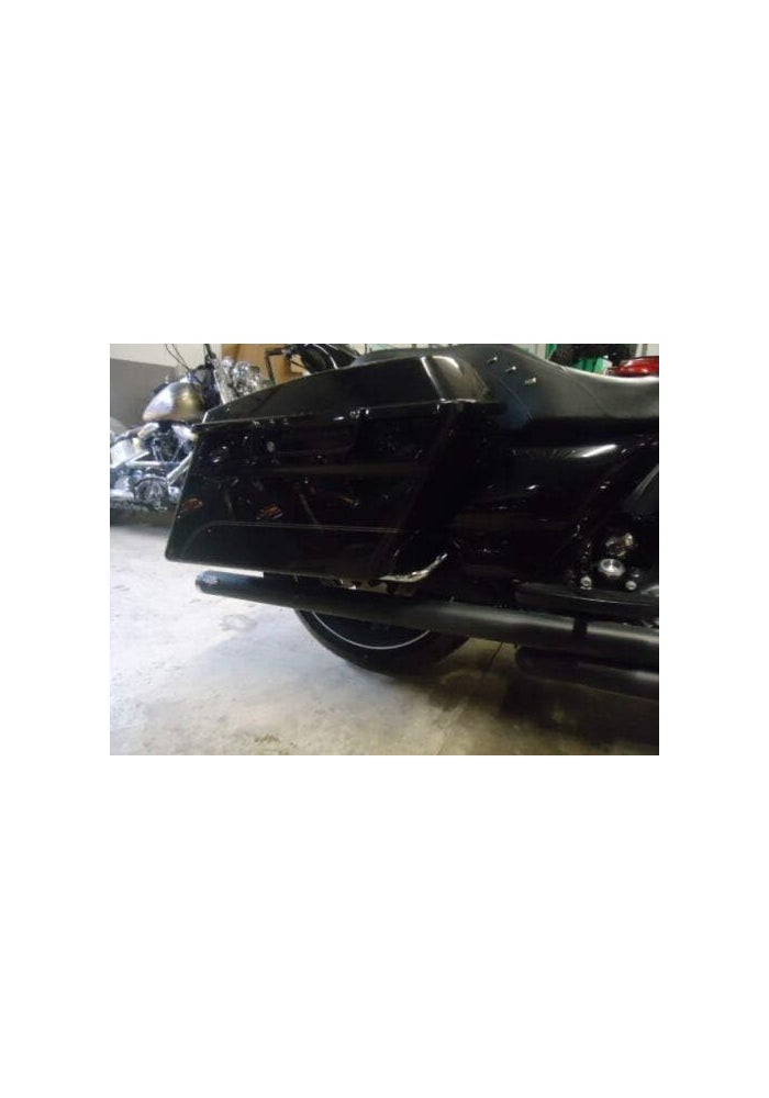 Eagle Skull Saddle Bag Bar Guard Eliminator Support Bracket for Harley Davidson Touring 1993-2008 - Image 3