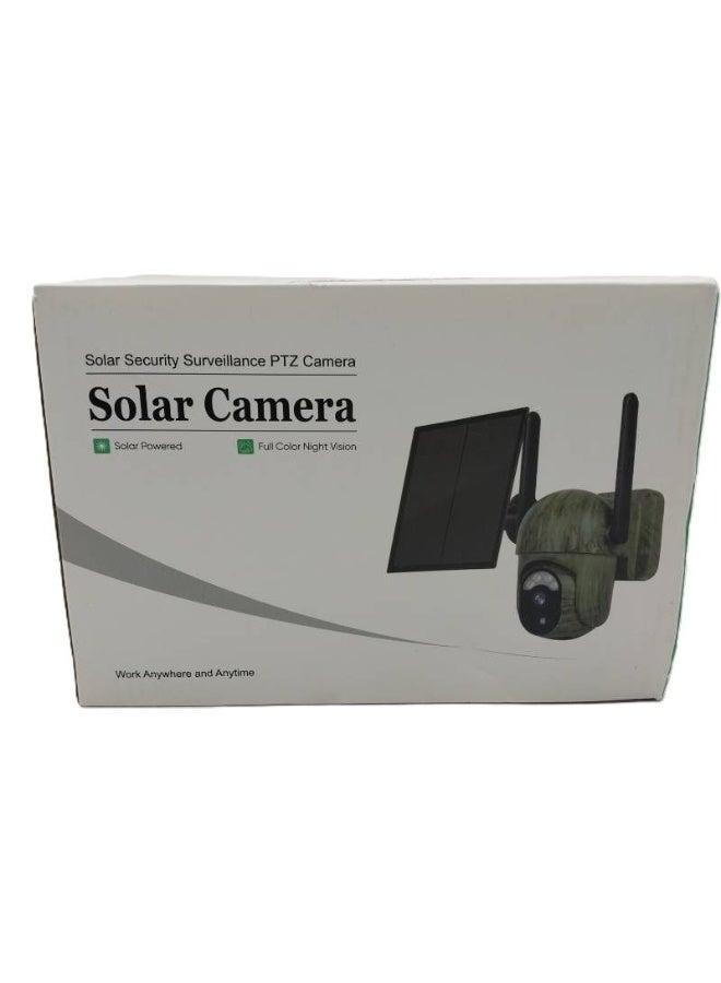 Generic Outdoor Solar PTZ Security Camera with Full Color Night Vision and Wireless Connectivity  - Image 4