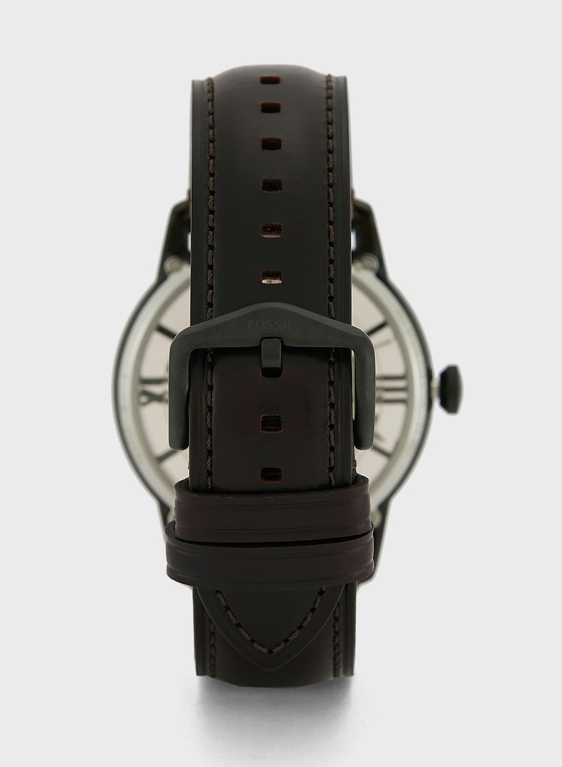 فوسيل ساعة جلد اصلي - Image 3