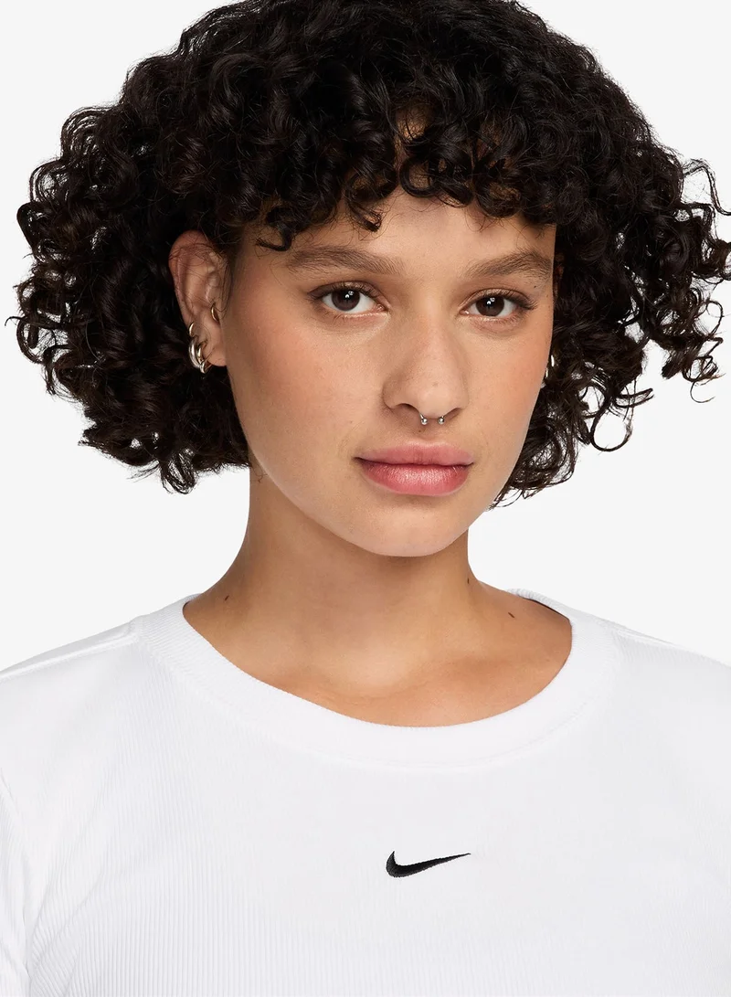 Nike  Nsw Ribbed Tight Long Sleeve T-Shirt for Women | Best Price UAE
