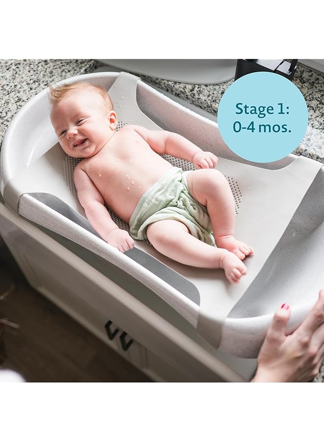ذا فيرست ييرز مقبض دش استحمام مطري للأطفال مع حوض استحمام سبا قابل للتعديل حسب احتياجات الأم - Image 4
