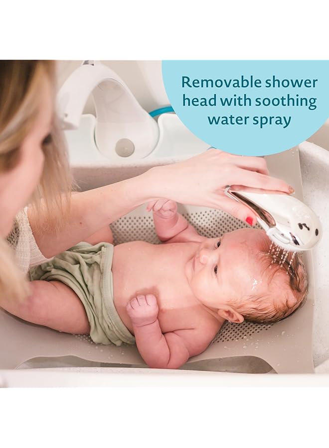 ذا فيرست ييرز مقبض دش استحمام مطري للأطفال مع حوض استحمام سبا قابل للتعديل حسب احتياجات الأم - Image 3