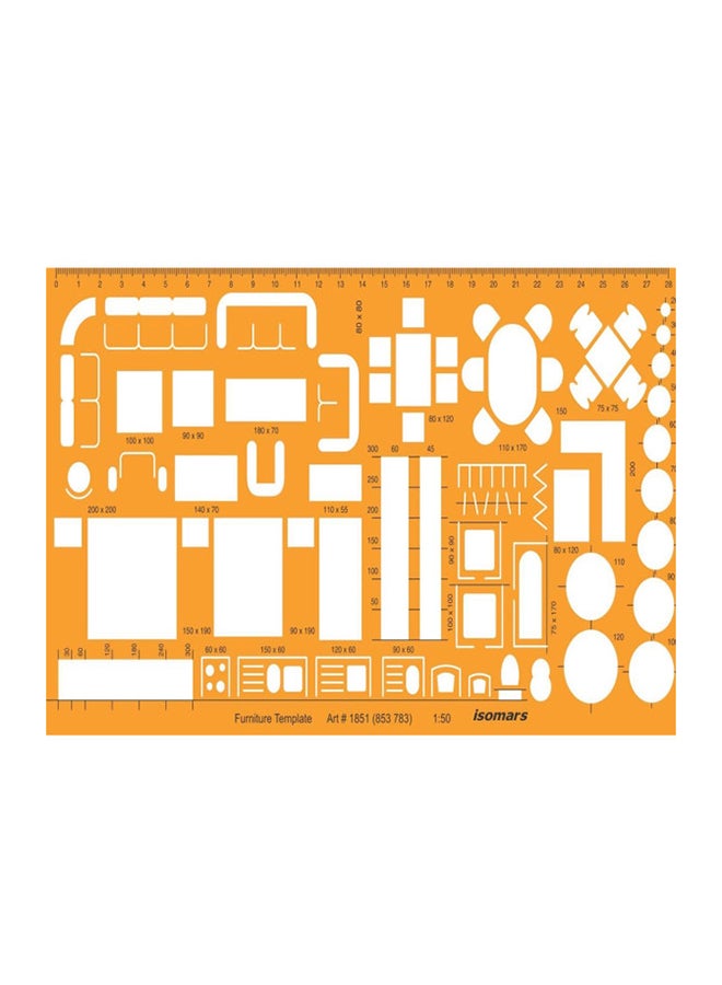 Isomars أثاث المعماري 1 : 100 - بلاستيك