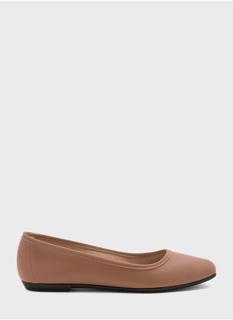 Helen Close Toe Ballerinas