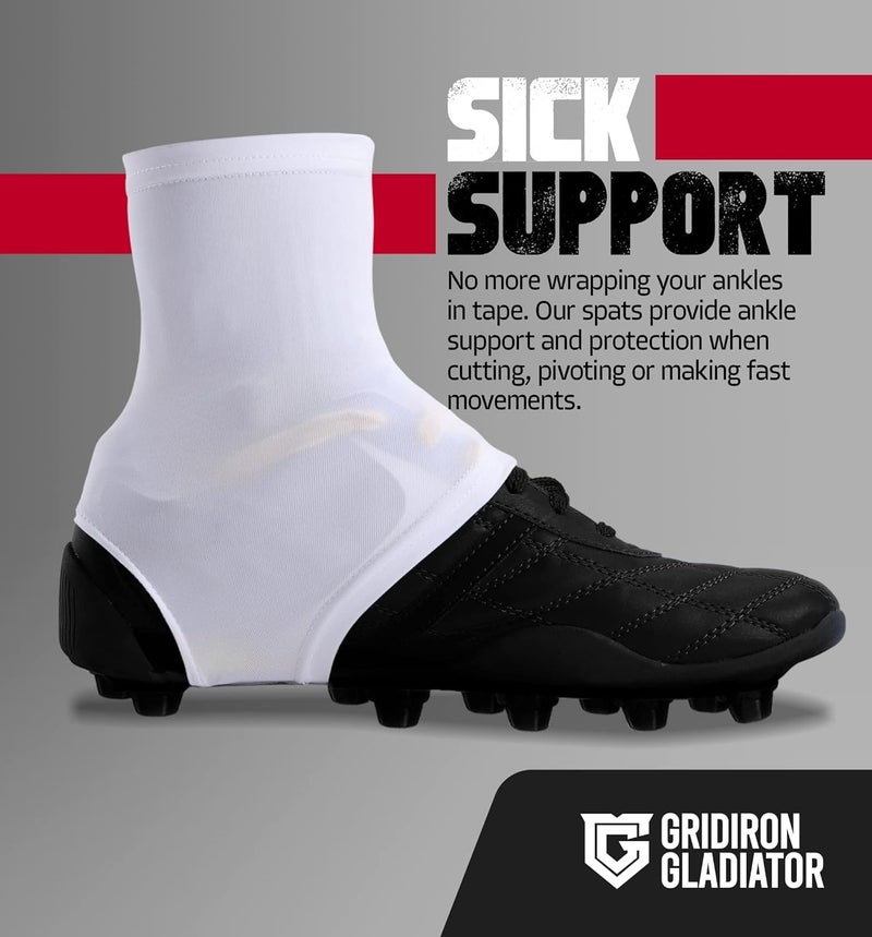 Gridiron Gladiator Cleat Covers - Football Spats - Football Cleat Cover - Cleat Spats for Soccer, Baseball & Softball - Image 5