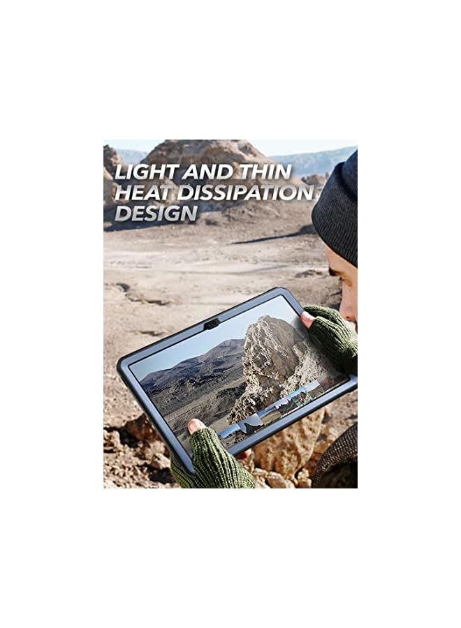 SupCase Unicorn Beetle Pro Series Case For Samsung Galaxy Tab S8 Ultra (2022), With Built-In Screen Protector & S Pen Holder Full-Body Rugged Heavy Duty Case (Cerulean) - Image 3