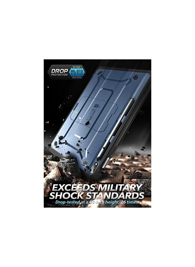 SupCase Unicorn Beetle Pro Series Case For Samsung Galaxy Tab S8 Ultra (2022), With Built-In Screen Protector & S Pen Holder Full-Body Rugged Heavy Duty Case (Cerulean) - Image 2