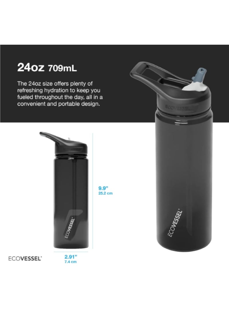 إكو فيسل زجاجة مياه ويف تريتان سعة 700 مل (24 أونصة) - Image 2