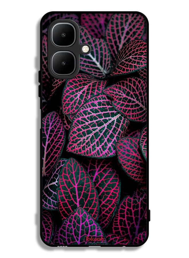 Tolwak Tecno Pop 10 Protective Case Cover Salja Leaves