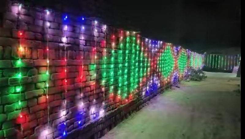 Brilights Toran Controller for Pixel LED Light Toran with More Than 200 Designs WS2811,1906 (Z Type, 10X20) - Image 5
