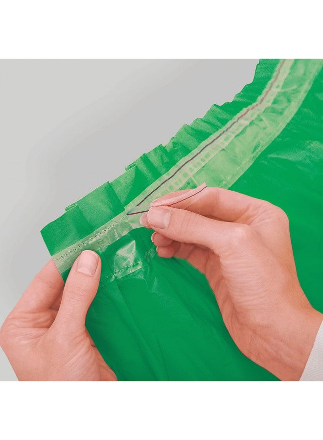 Unique Green Plastic Table Skirt, 29" x 14 ft. - Image 3