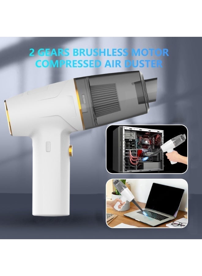 تدوو أجهزة إخماد الأتربة اللاسلكية ذات الطاقة العالية التي تعمل بالتفريغ الهوائي 12000pa أجهزة إخماد الأتربة اللاسلكية القابلة لإعادة الشحن المحمولة للأقراص المنزلية/أسوفا/سيارة/مكتب - Image 5