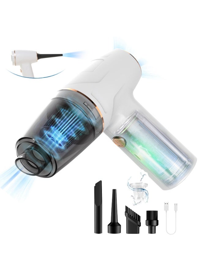 تدوو أجهزة إخماد الأتربة اللاسلكية ذات الطاقة العالية التي تعمل بالتفريغ الهوائي 12000pa أجهزة إخماد الأتربة اللاسلكية القابلة لإعادة الشحن المحمولة للأقراص المنزلية/أسوفا/سيارة/مكتب - Image 1