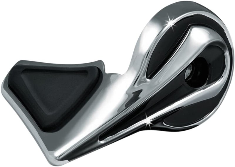 Kuryakyn 6354 Motorcycle Handlebar Accessory: Kinetic Throttle Boss, Kuryakyn Kinetic Grips, Chrome, Pack of 1 - Image 2