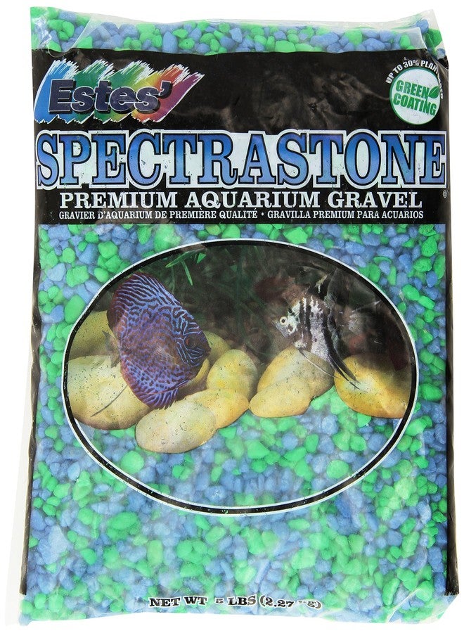 إستيس حصى أحواض السمك Spectrastone Permaglo Summer Blend لأحواض المياه العذبة، كيس 5 أرطال - Image 1