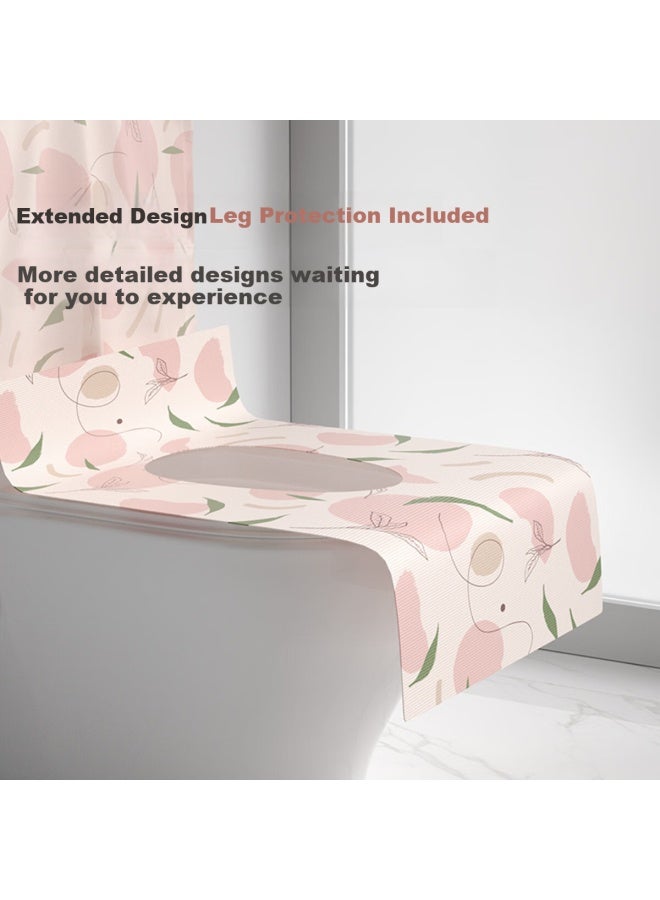 Sometimes Toilet Seat Covers Waterproof Full Coverage Maternity Postpartum Portable Toilet Seat Travel Hotel 30 Pieces - Image 3
