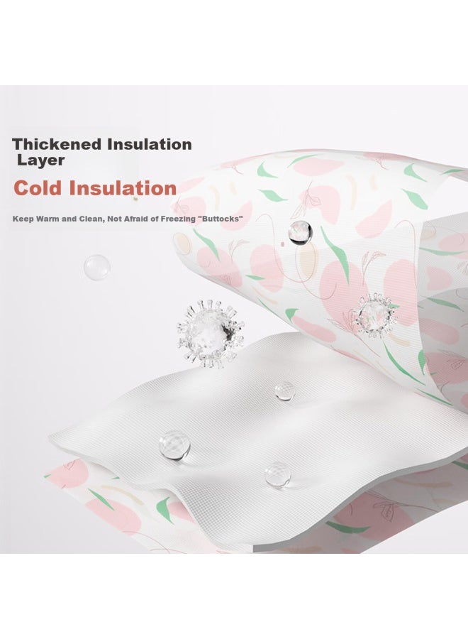 Sometimes Toilet Seat Covers Waterproof Full Coverage Maternity Postpartum Portable Toilet Seat Travel Hotel 30 Pieces - Image 4