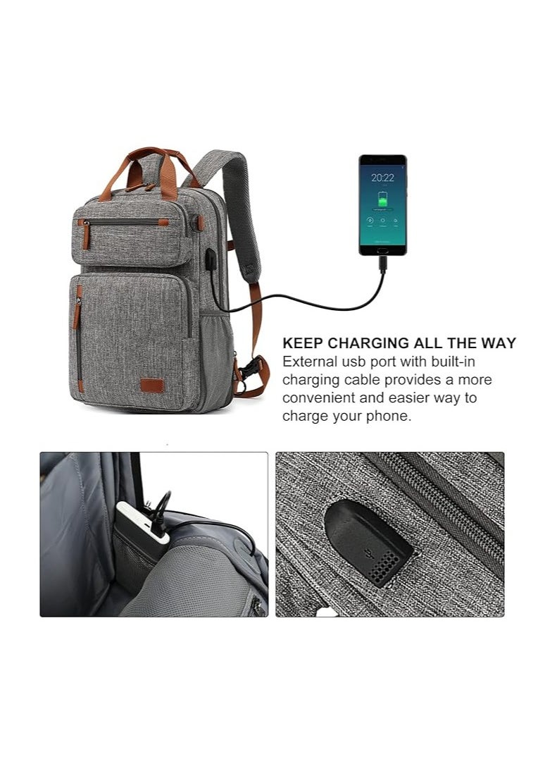 Generic - Multi-Functional 15.6" Laptop Backpack: Durable, Waterproof, and Stylish for Work, Travel, and School - Image 1