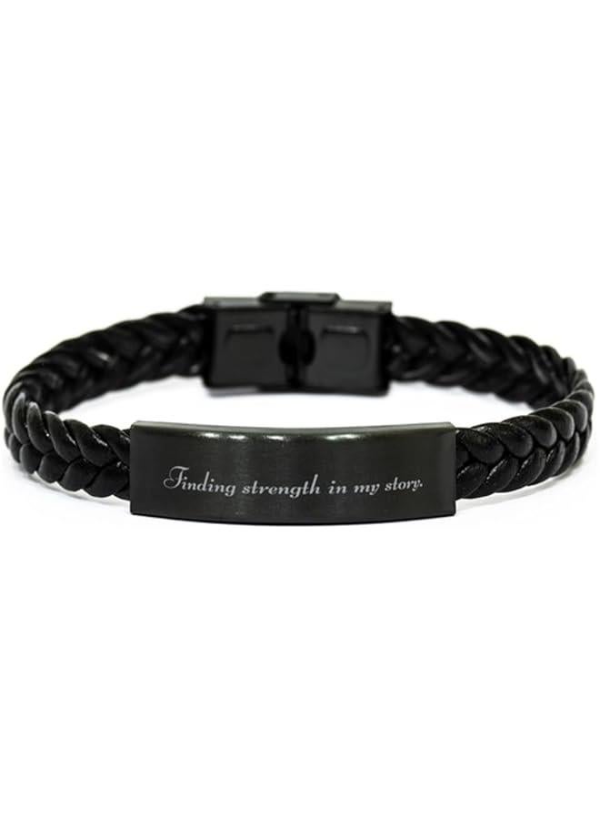 Arabest Mental Health Bracelet Suicide Awareness Survivor Prevention Depression Inspirational Quote Finding strength in my story