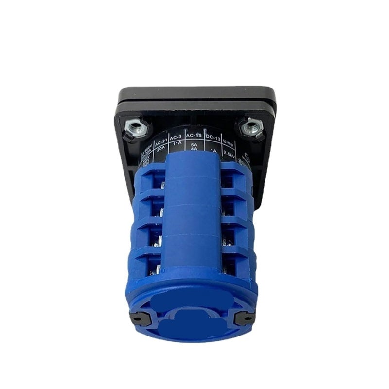 LW26 20 4 Universal Transfer Switch Silver 4 Sections 0 7 Gear Reverse Combination Rotation Selection - Image 4