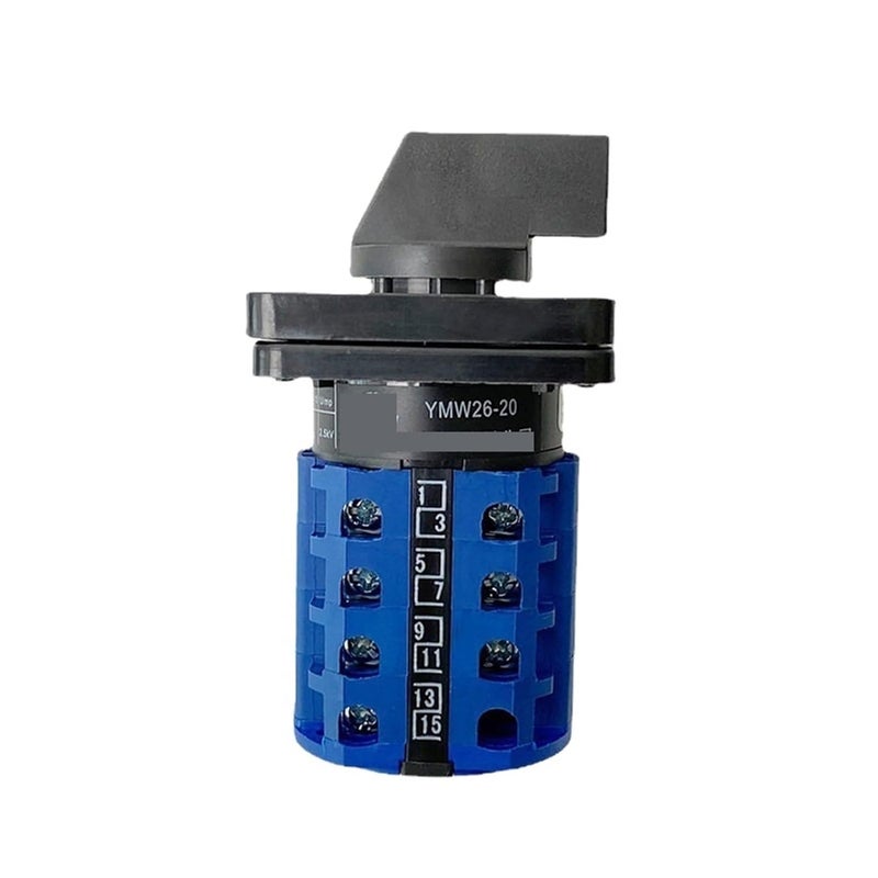 LW26 20 4 Universal Transfer Switch Silver 4 Sections 0 7 Gear Reverse Combination Rotation Selection - Image 3