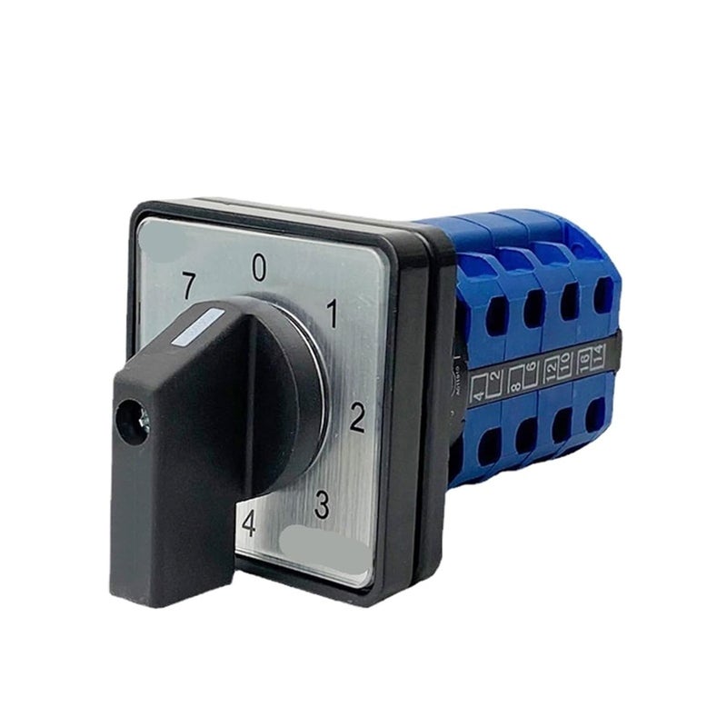 LW26 20 4 Universal Transfer Switch Silver 4 Sections 0 7 Gear Reverse Combination Rotation Selection - Image 1