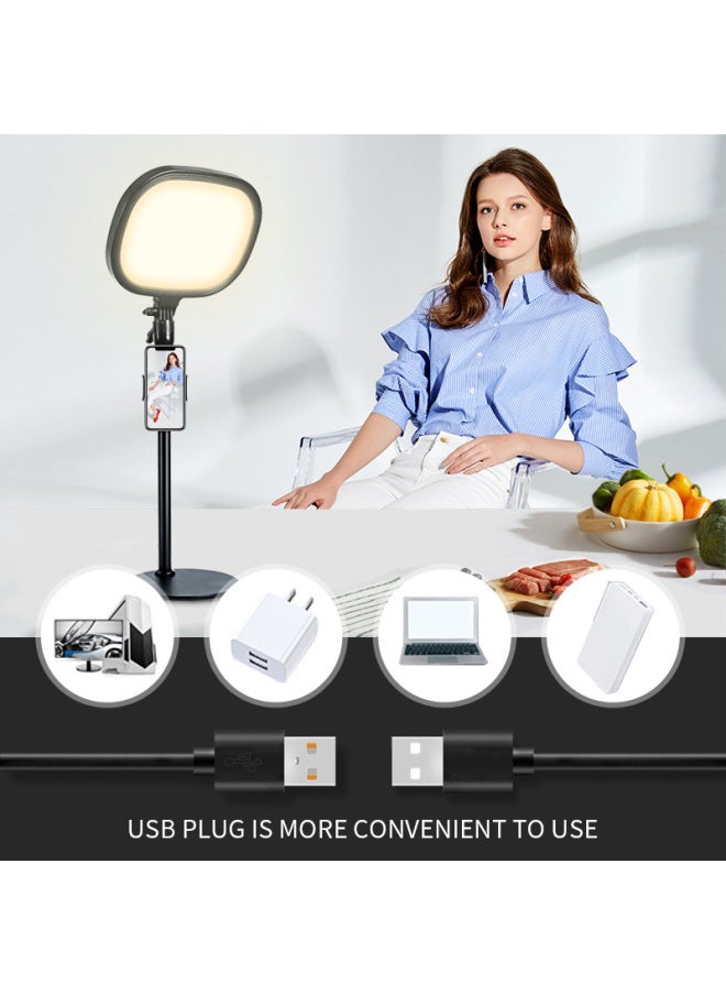 Generic Led Ring Light Full Screen Beauty Fill Light For Live Broadcasting Video Conferencing Selfie Photography Soft Square-Specifications:Flat Fill Light Single Lamp  - Image 4