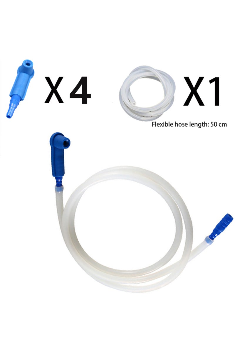 مجموعة B: جهاز تنفيس هواء السيارة، طقم تغيير سائل الفرامل والزيت، مضخة مع خرطوم ضخ زيت بطول 50 سم، تفريغ الزيت المصرف