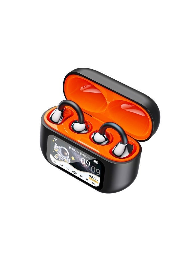 2026 Flagship Smart Touch Bone Conduction Bluetooth Headphones, BT 5.4, Open-Ear Fit, HD Call Noise Reduction, Leak-Proof Sound, Find My Earbuds, Long Battery, Waterproof Sweatproof, Sports Headphones - Image 1