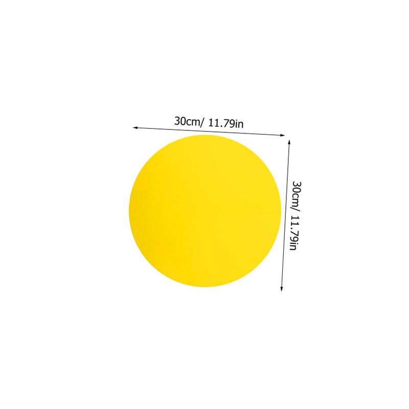 Reusable Dry Erase Wall Stickers 30cm Round Chalkboard Dots For Kids Drawing And Teaching - Image 3